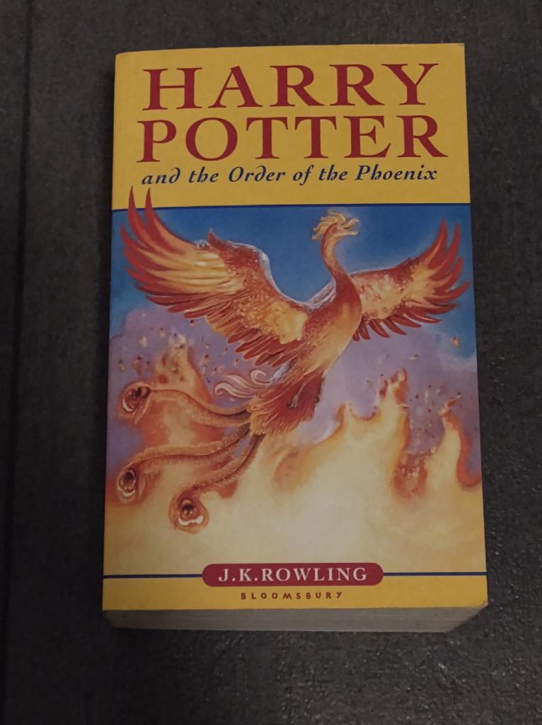 Harry Potter and the Order of the Phoenix, Ophalen of Verzenden, Gebruikt, Boek of Poster