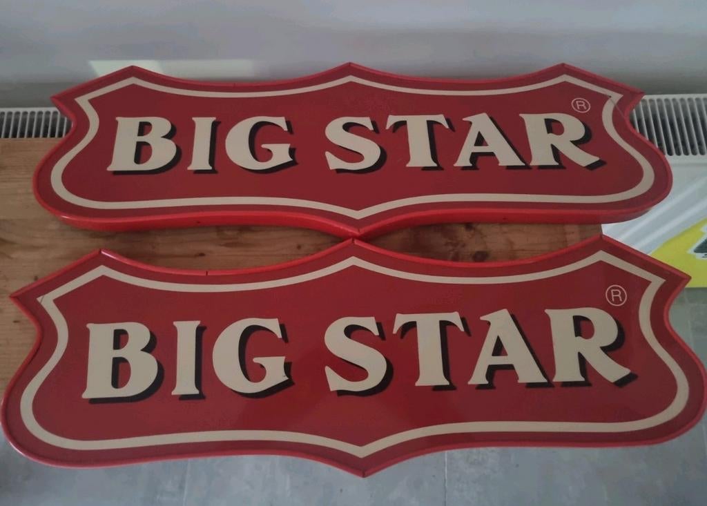 Big Star enseigne, Collections, Enlèvement ou Envoi, Utilisé