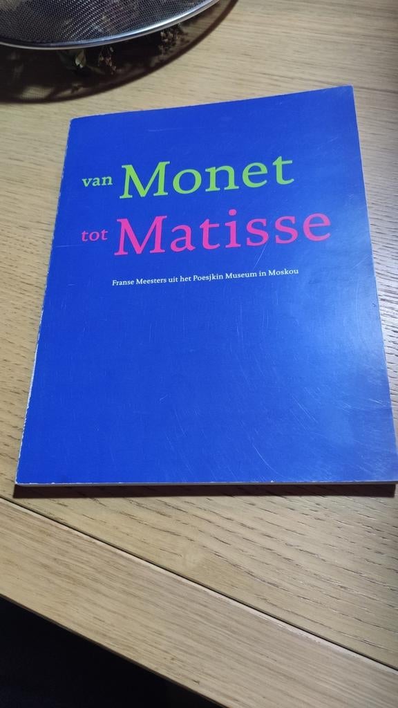 Van MONET tot MATISSE Poesjkin Museum MOSKOW, Boeken, Ophalen of Verzenden, Gelezen