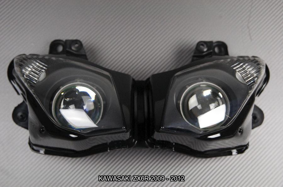 Phare / Optique AVDB avant KAWASAKI ZX6R 2009 - 2012, Enlèvement ou Envoi, Neuf
