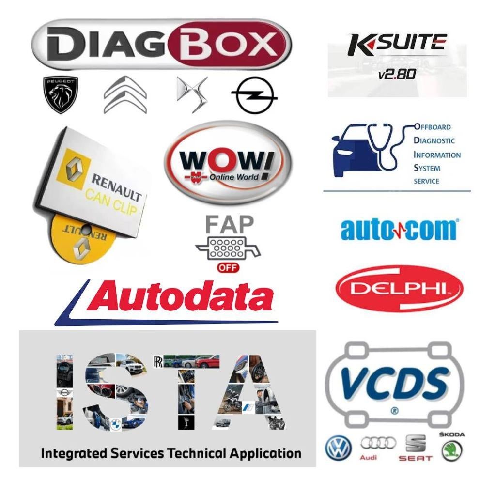Préparations Logiciels diagnostic mécanique Auto, Enlèvement ou Envoi