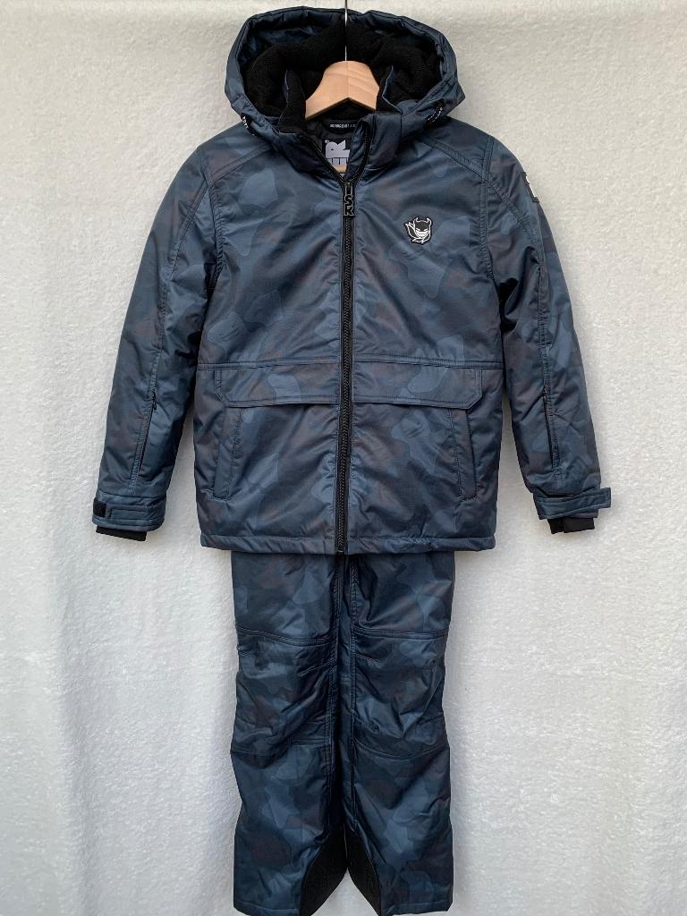 Skibroek + skijas jongen Super Rebel 8 (à 10) jaar, Gebruikt, Kleding, Ski, Ophalen