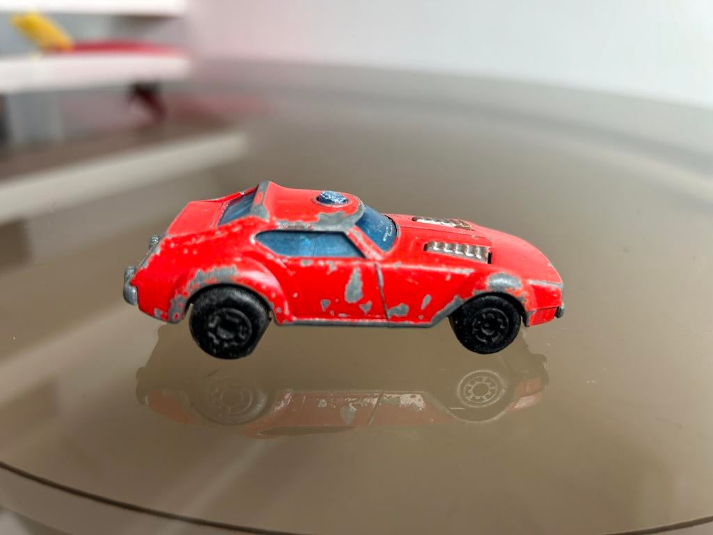 Matchbox Lesney Superfast Fire Chief Car nr 64-D 1976, Enlèvement ou Envoi