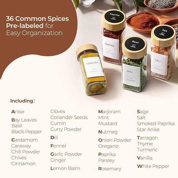 pots à épices | 24 pièces | LIVRAISON GRATUITE, Neuf, -, Autres types, Envoi