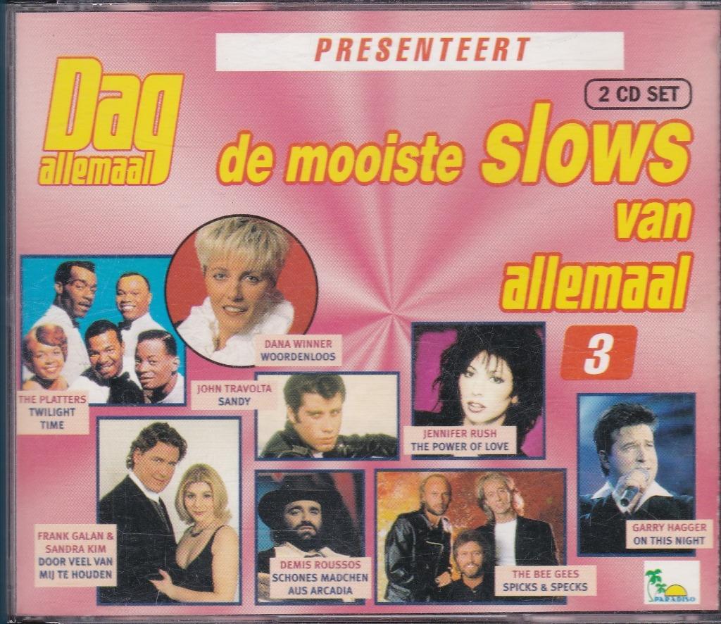 FULL CD - DE MOOISTE SLOWS VAN ALLEMAAL  3 (2 CD), CD & DVD, CD | Compilations, Utilisé, Pop, Enlèvement ou Envoi
