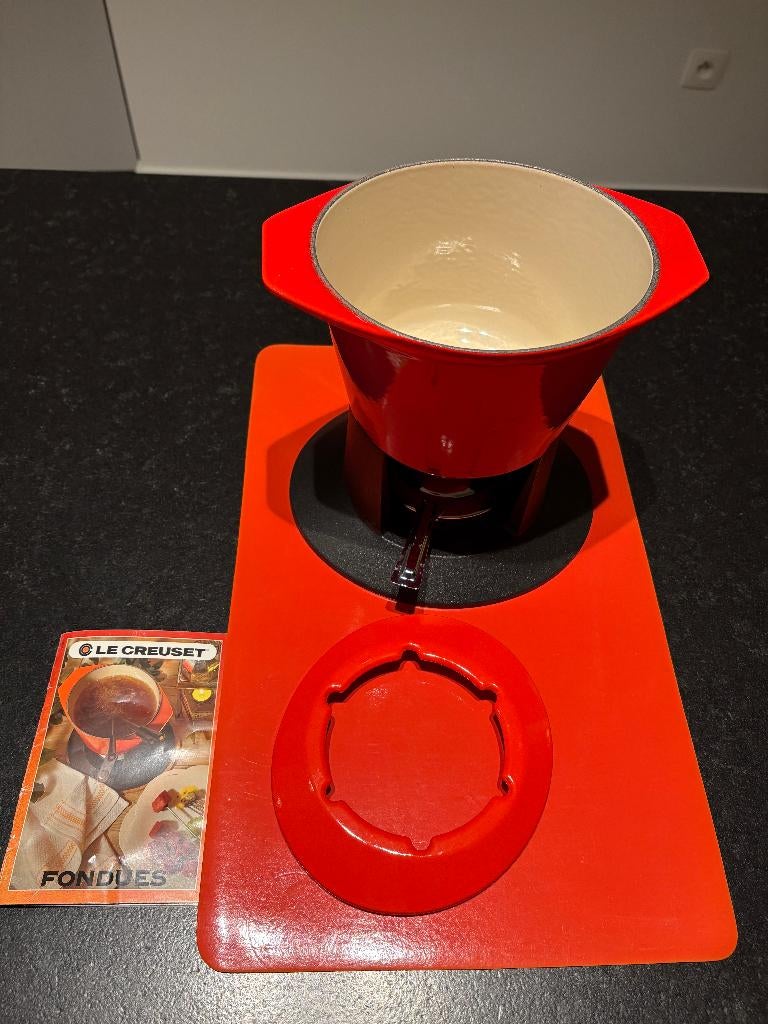 Le Creuset fondueset, Huis en Inrichting, Keuken | Potten en Pannen, Ophalen