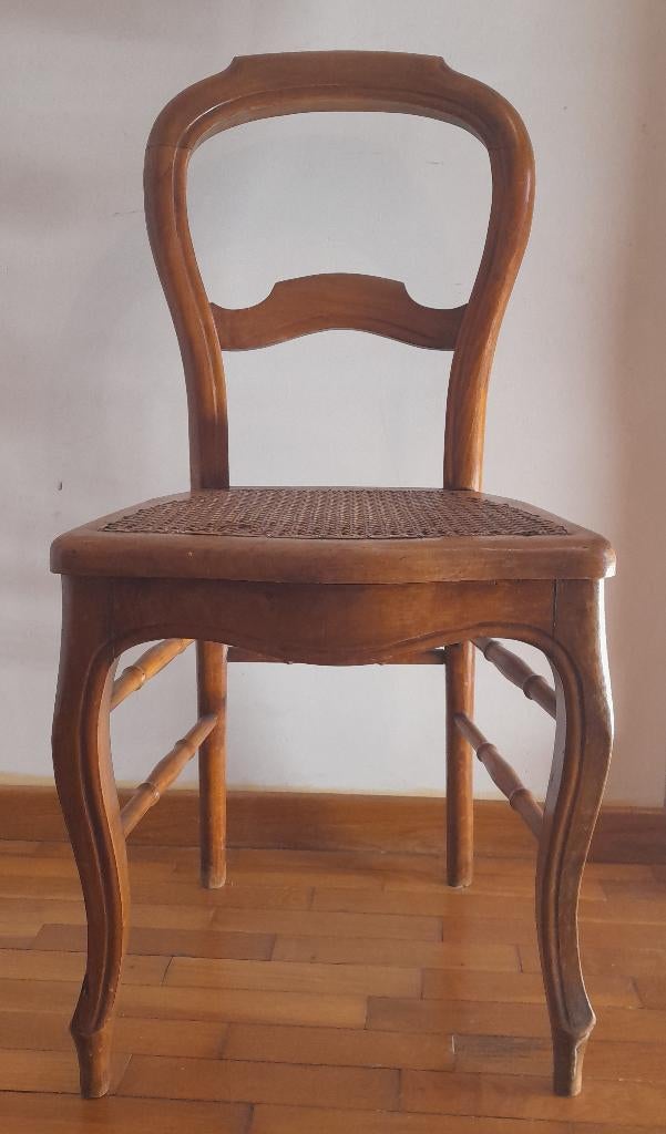 Chaise assisse cannage - Vintage, Enlèvement