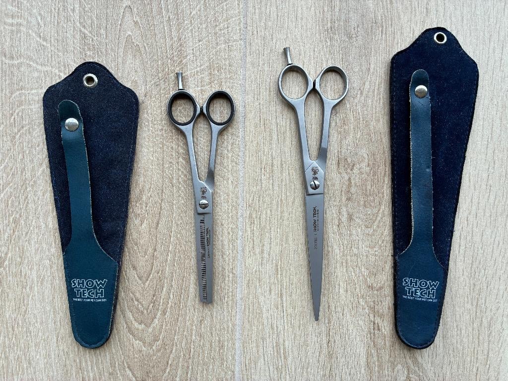 Trimgereedschap – trimscharen - Show Tech, Dieren en Toebehoren, Ophalen, Zo goed als nieuw