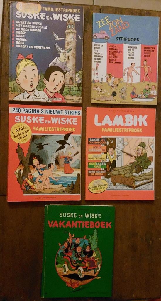 Suske en Wiske - Vakantieboeken, Plusieurs BD, Enlèvement ou Envoi, Utilisé