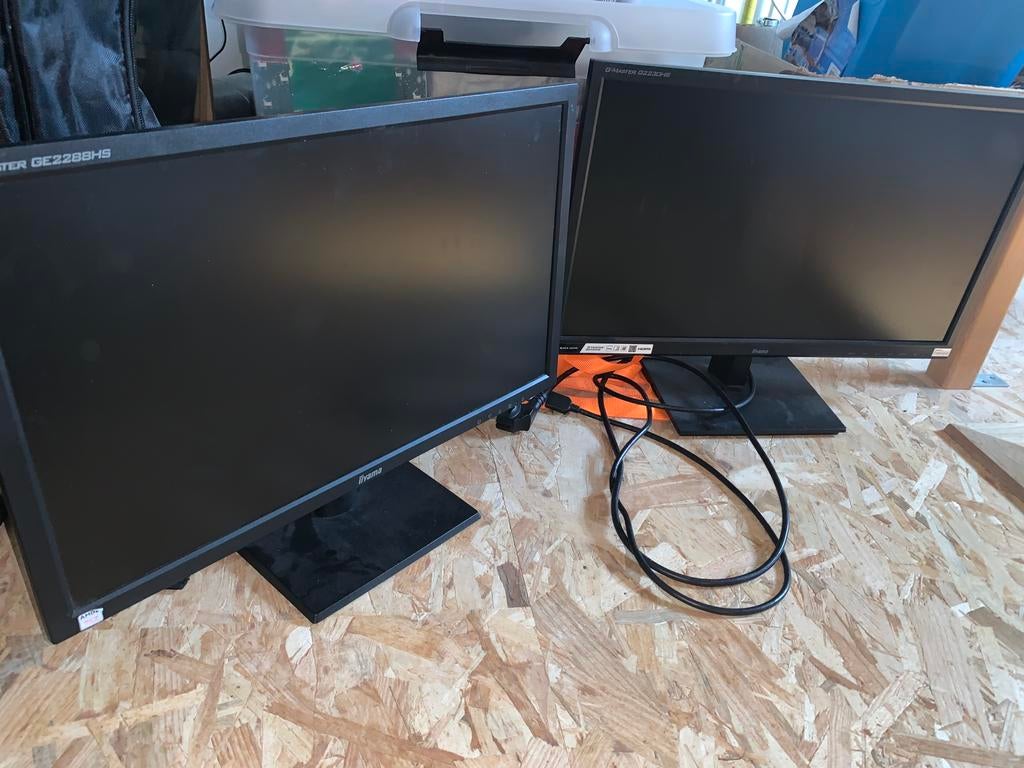 Iiyama pc-schermen met ophangbeugel., Iiyama, Zo goed als nieuw, HDMI, Quad HD (2K)