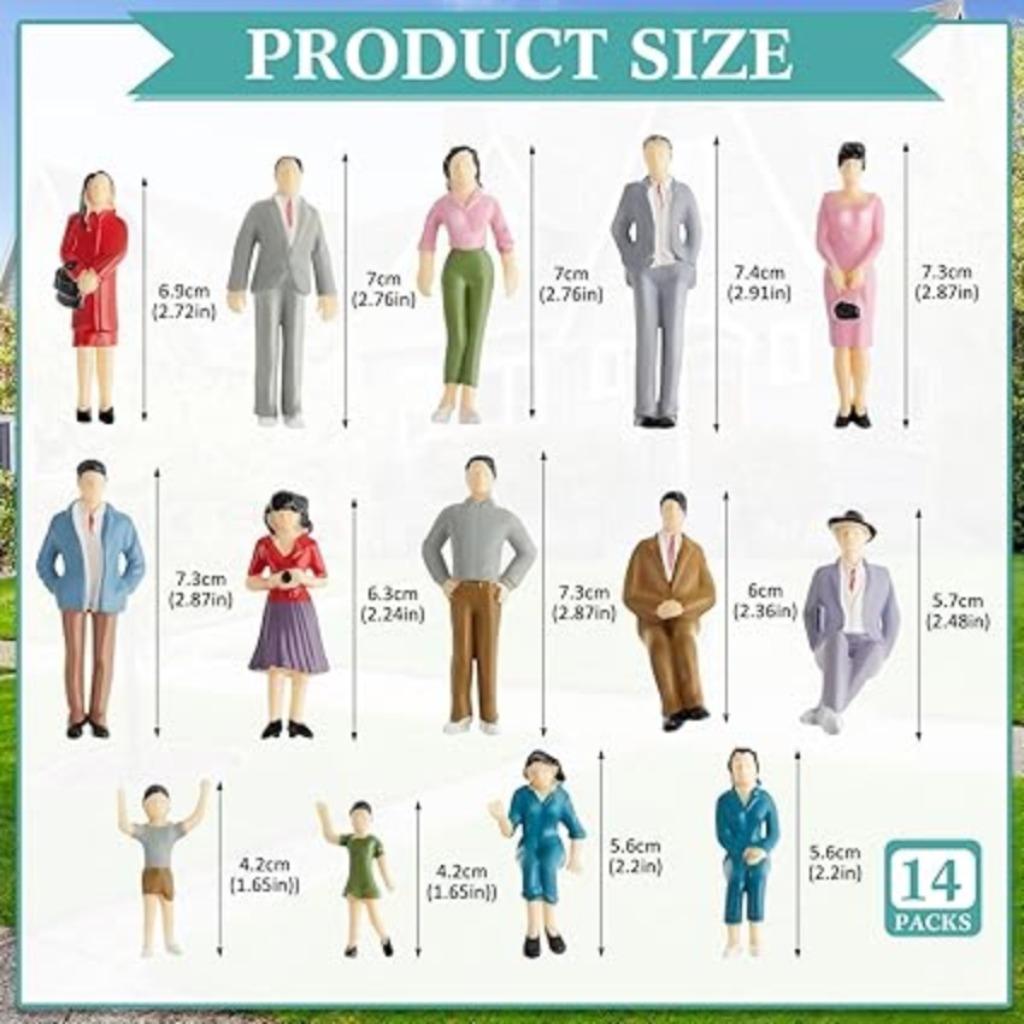 14 figurines miniatures LIVRAISON RAPIDE ET GRATUITE, Envoi, Neuf, Accessoires