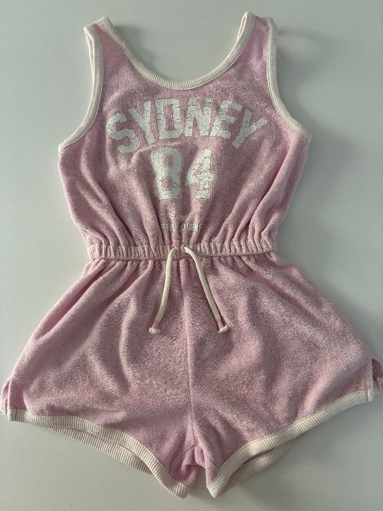 Roze sponsen playsuit maat 128 van Zara, Kinderen en Baby's, Kinderkleding | Maat 128, Meisje, Ophalen of Verzenden, Zo goed als nieuw