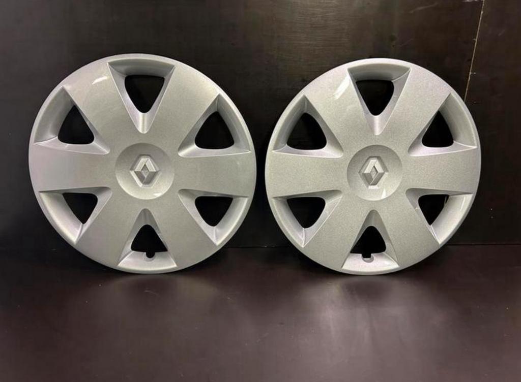 2 enjoliveurs d’origine Renault Megane kangoo clio 15", Autos : Divers, Enjoliveurs, Enlèvement ou Envoi, Neuf