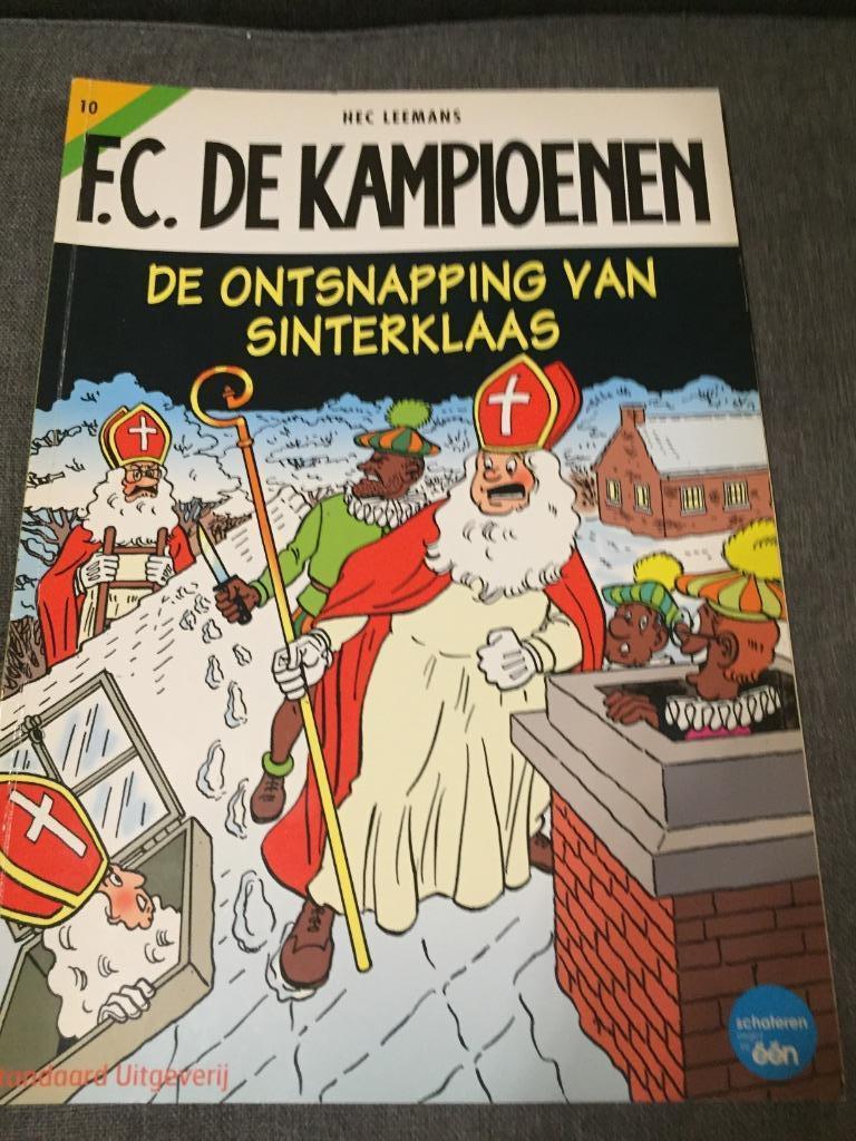 Strip F.C. De Kampioenen de ontsnapping van Sinterklaas, Boeken, Eén stripboek, Ophalen of Verzenden, Zo goed als nieuw