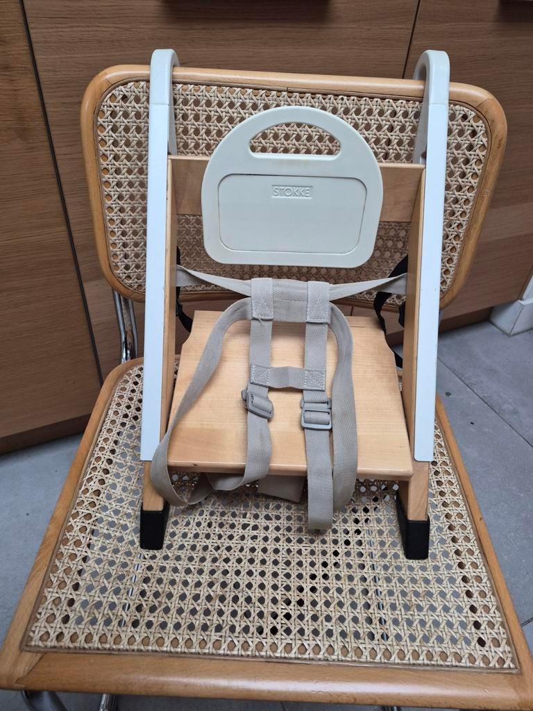 Stokke handysitt, Kinderen en Baby's, Ophalen, Zo goed als nieuw, Hangstoel, Gordel(s)