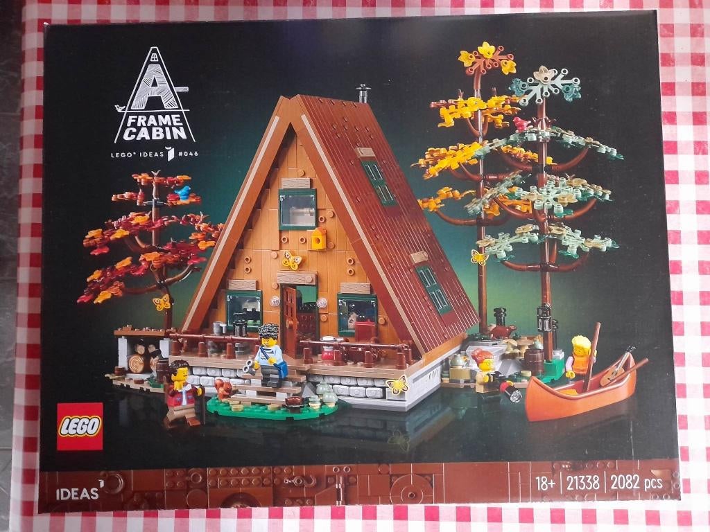 LEGO A-frame boshut - 21338, Ophalen of Verzenden, Gebruikt, Complete set, Lego