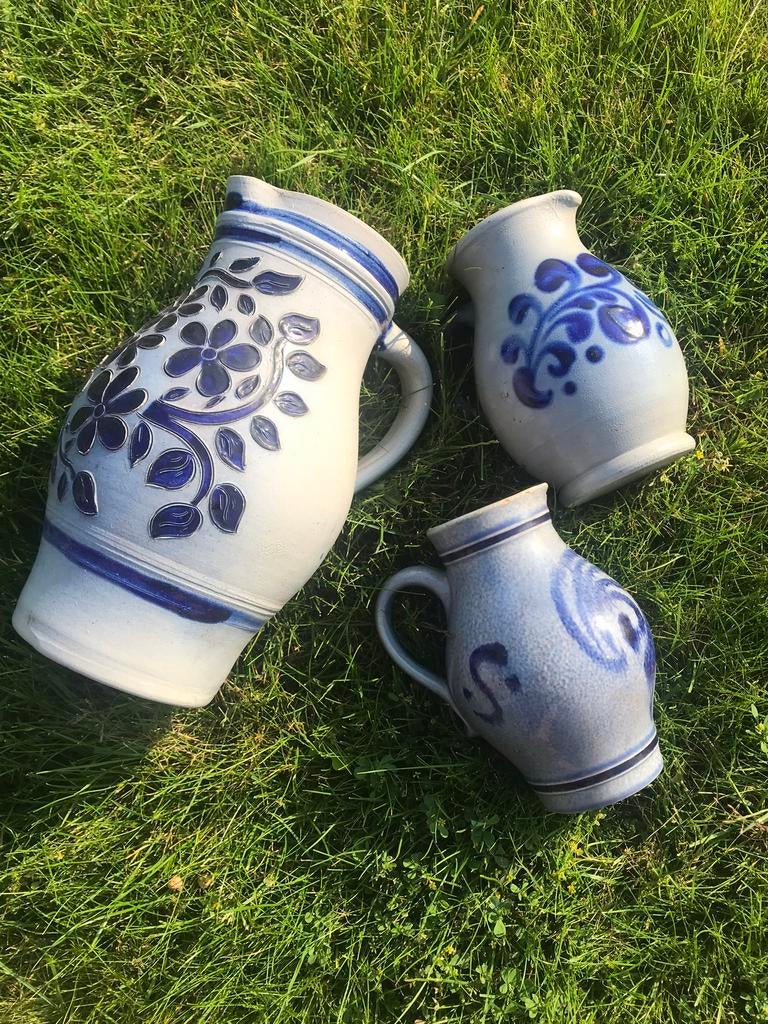 3 mooie Zaanse potten, Antiek en Kunst, Ophalen