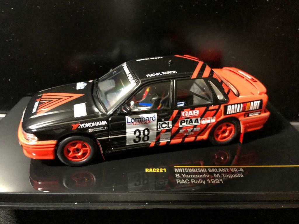 IXO Mitsubishi Galant VR-4 EVO RAC Rally 1991, Ophalen of Verzenden, Nieuw, Auto