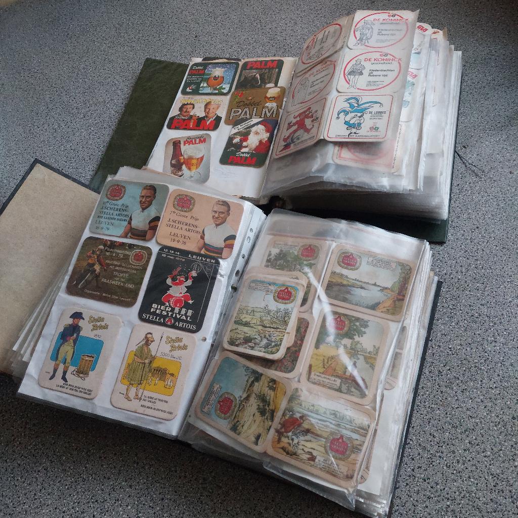 Verzameling  oude bierviltjes, jaren 70, 80, 90, Ophalen of Verzenden, De Koninck