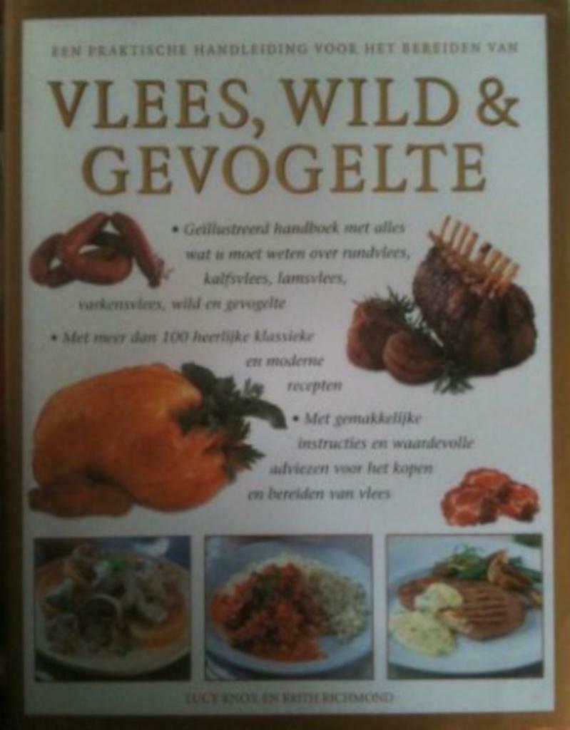 Vlees, wild en gevogelte, Lucy Knox en Keith Richmond, Ophalen of Verzenden