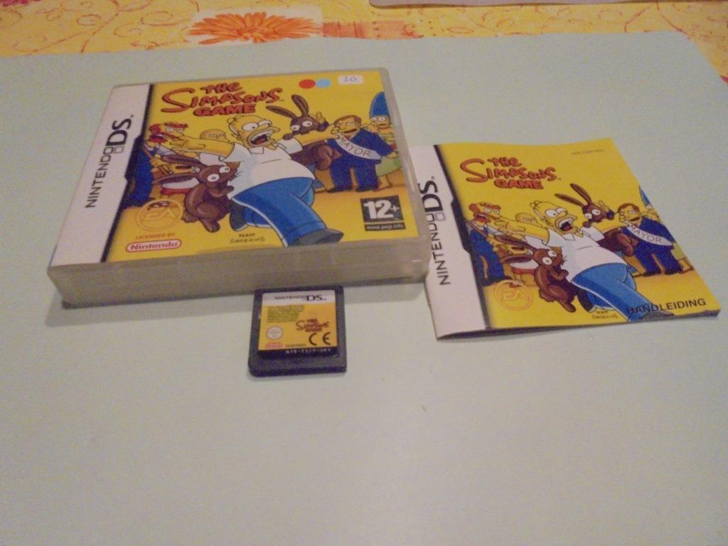 Nintendo DS The Simpsons Game (CIB), Envoi, Utilisé, À partir de 12 ans