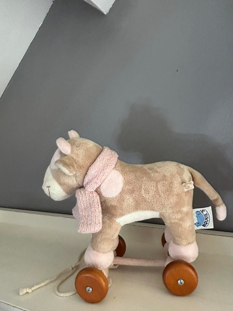 Noukie’s paard op houten wieltjes, Ophalen of Verzenden, Zo goed als nieuw, Paard