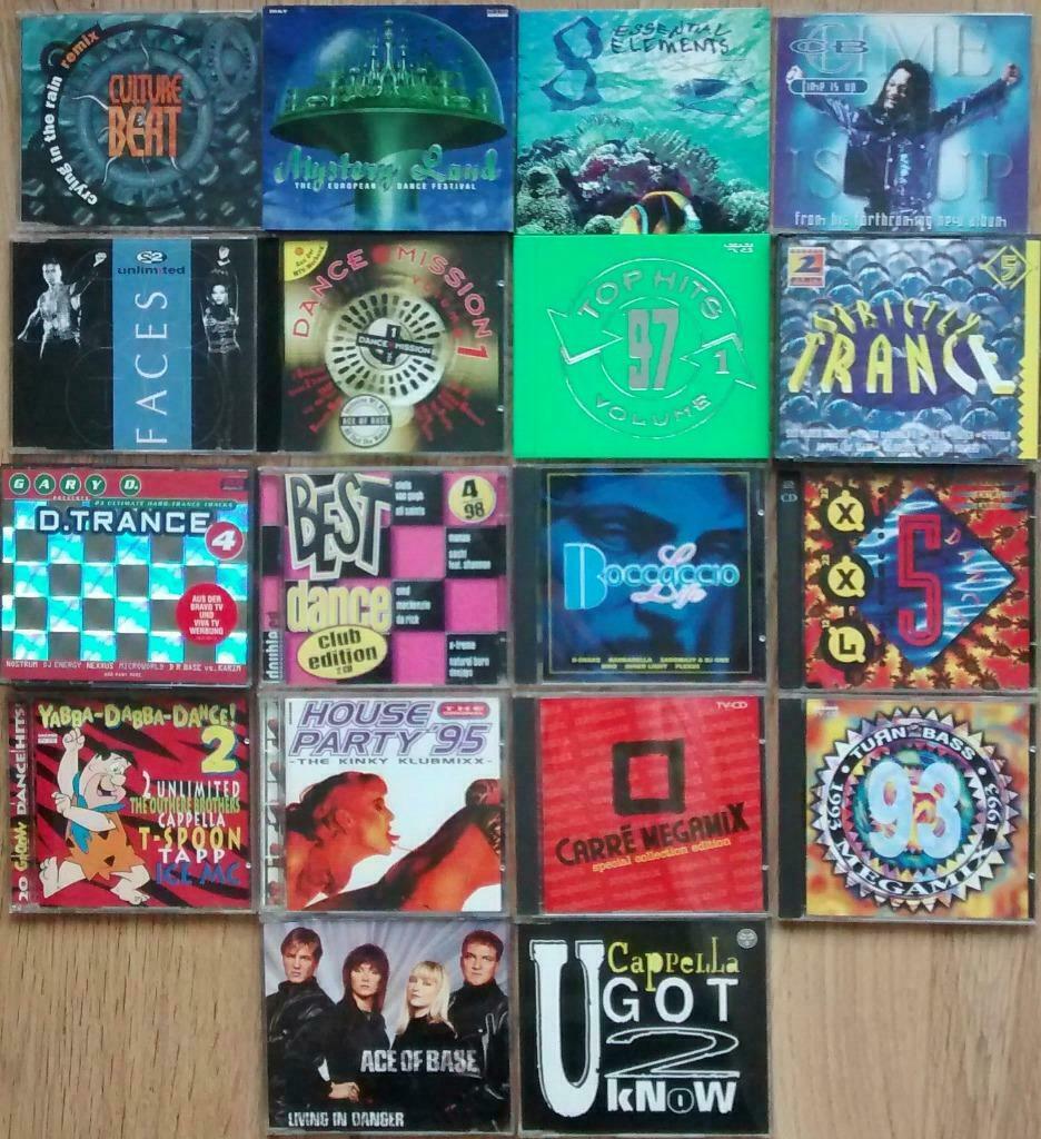 +/-2200 CDs (zie veel genres hieronder) Lijst beschikbaar, Cd's en Dvd's, Ophalen, Dance