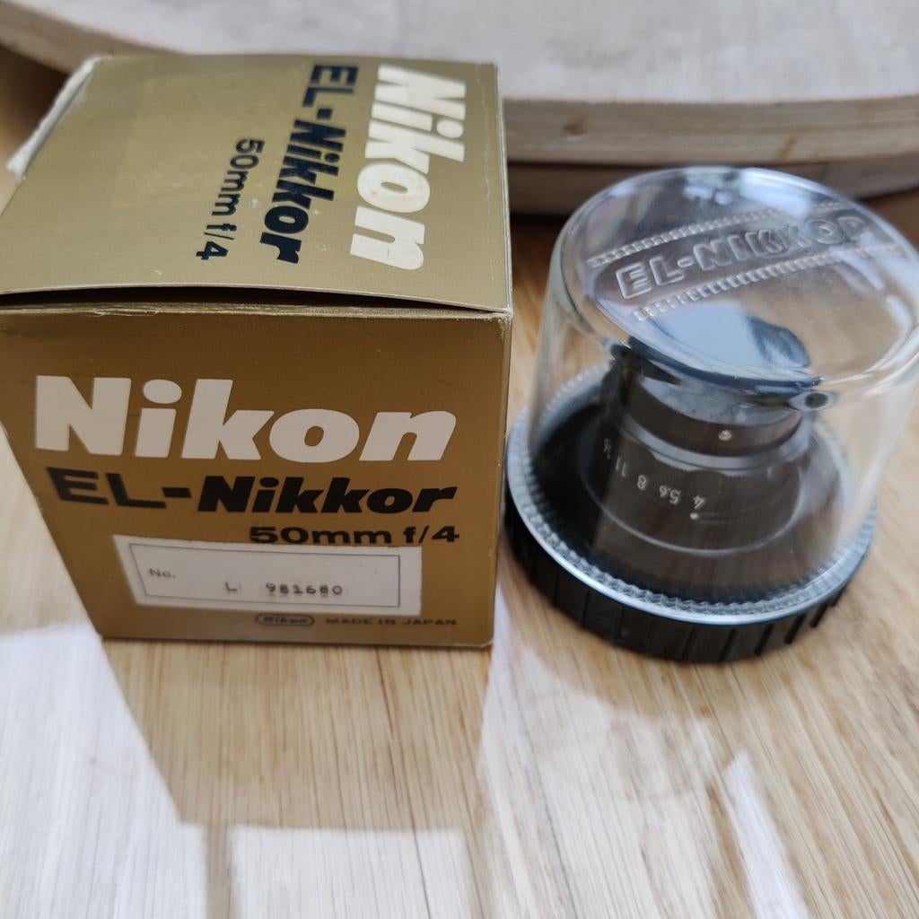 Nikon El Nikkor 50 MM f/4, Enlèvement ou Envoi, Comme neuf