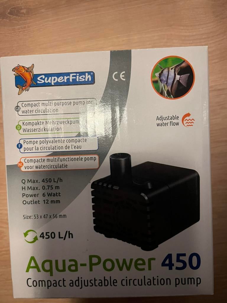 Waterpompje voor aquarium NIEUW, Dieren en Toebehoren, Ophalen, Nieuw