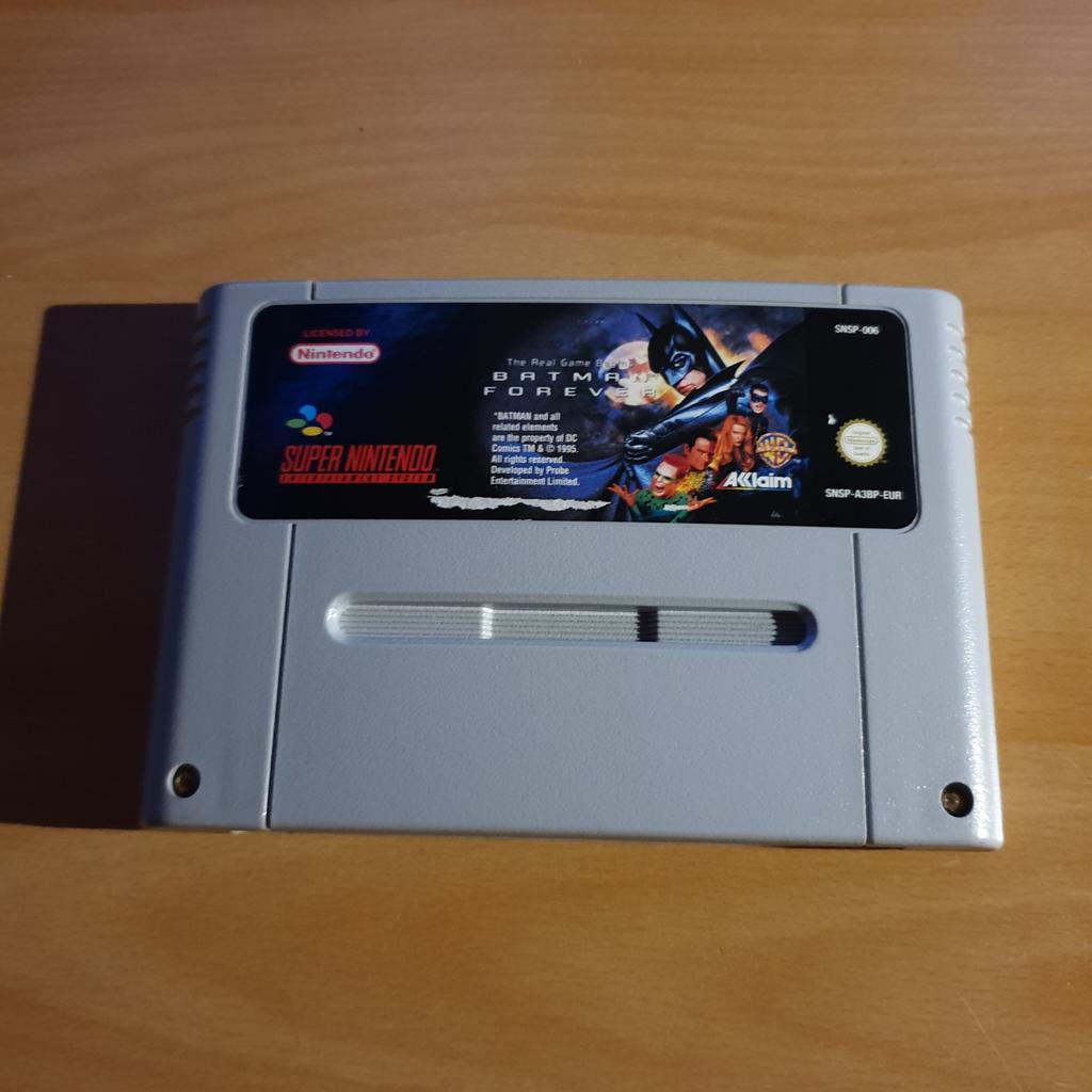 Batman Forever PAL Super Nintendo, Games en Spelcomputers, Games | Nintendo Super NES, Avontuur en Actie, Gebruikt, 1 speler, Ophalen of Verzenden