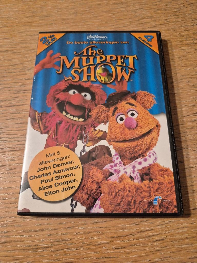 Dvd The Muppet Show (de beste afleveringen), Ophalen of Verzenden, Zo goed als nieuw, Poppen of Stop-motion, Alle leeftijden