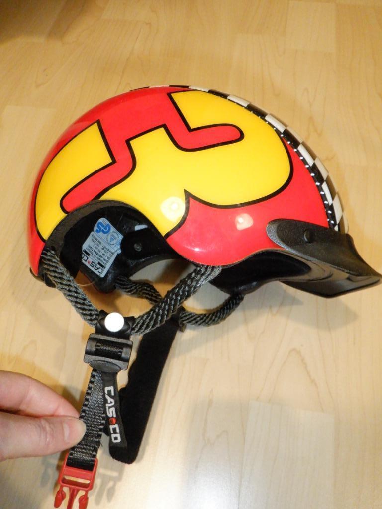 stoere fietshelm als nieuw, Fietsen en Brommers, XS, Jongen of Meisje, Ophalen of Verzenden, Zo goed als nieuw