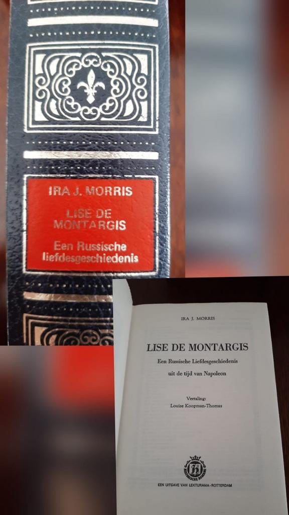 Lise de Montargis – I.J. Morris – Lekturama, Boeken, Ophalen of Verzenden, Zo goed als nieuw