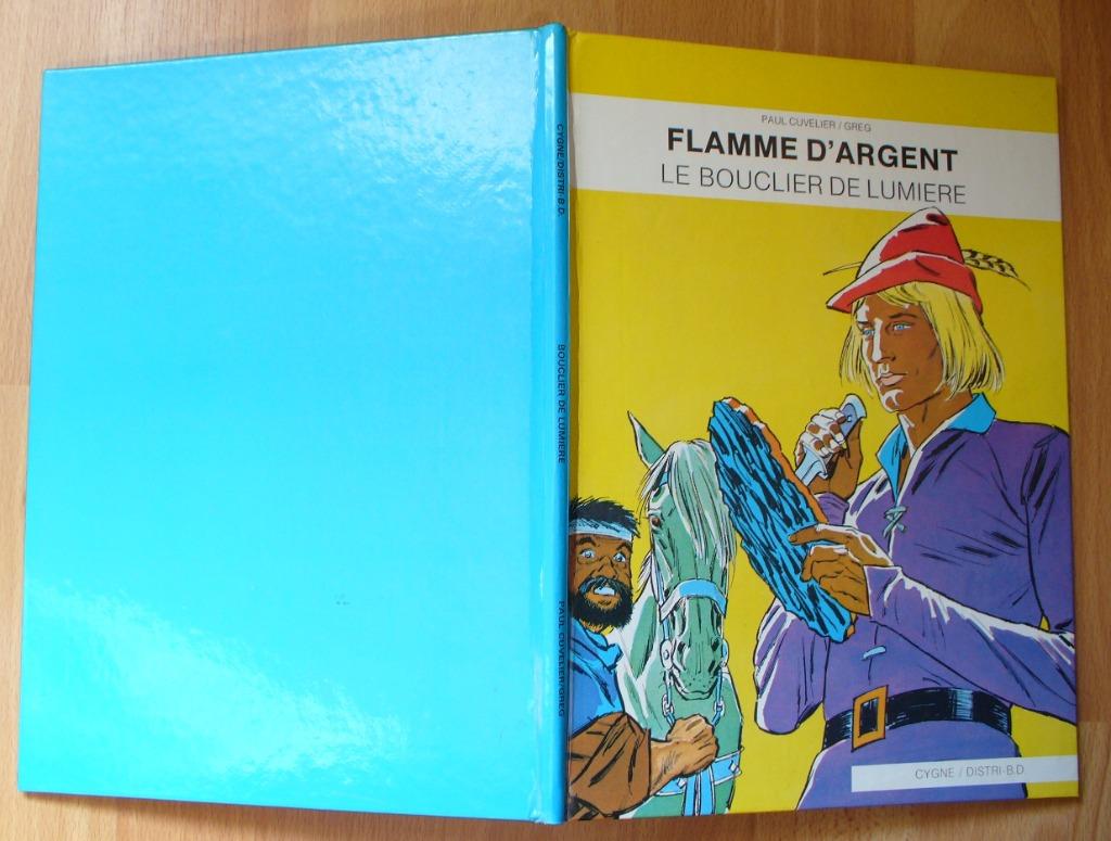 FLAMME D'ARGENT - BOUCLIER DE LUMIÈRE - CUVELIER GRIS - TEIN, Une BD, Enlèvement ou Envoi, Comme neuf, Cuvelier