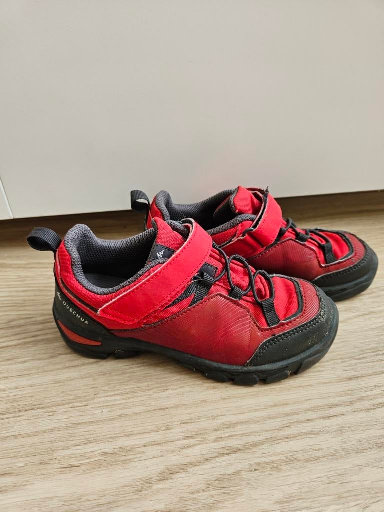 Rode wandelschoenen, maat 30, goede staat, Kinderen en Baby's, Ophalen, Gebruikt, Quechua, Decathlon, Jongen of Meisje