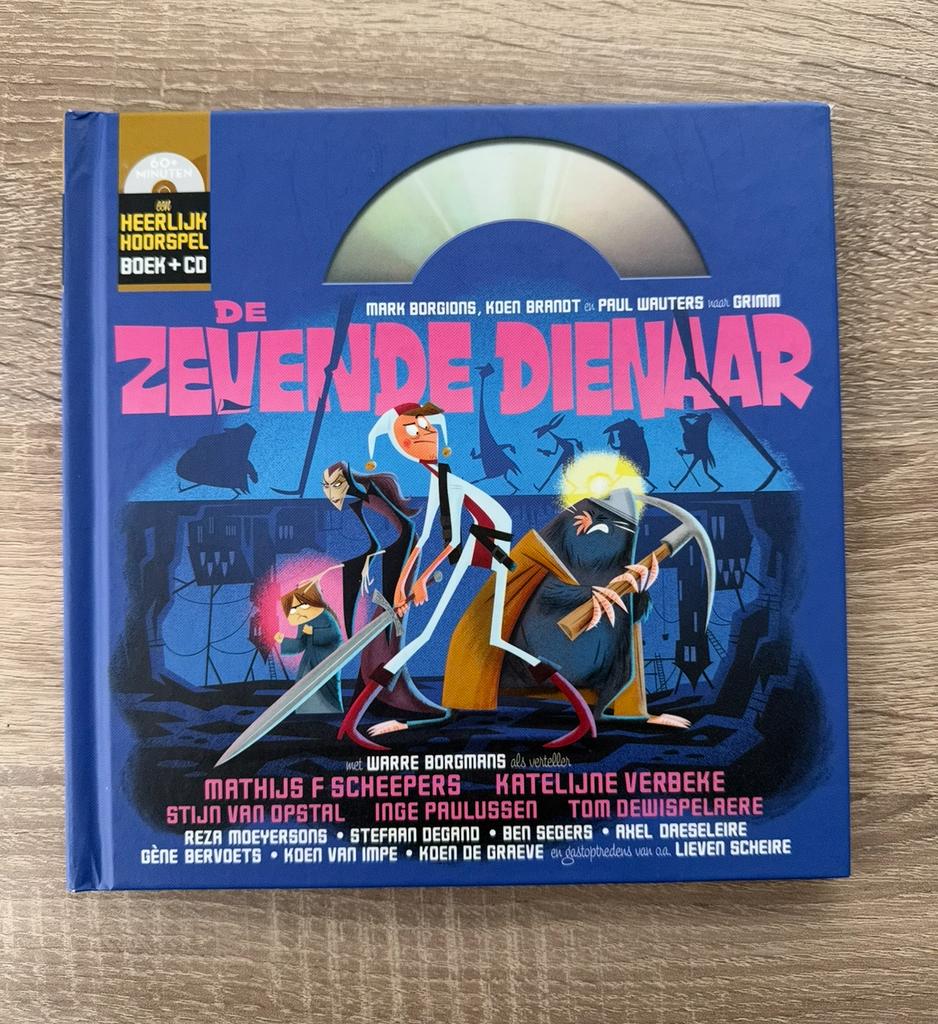 Paul Wauters - De zevende dienaar hoorspel, boek + CD, Enlèvement ou Envoi, Comme neuf, Paul Wauters; Koen Brandt