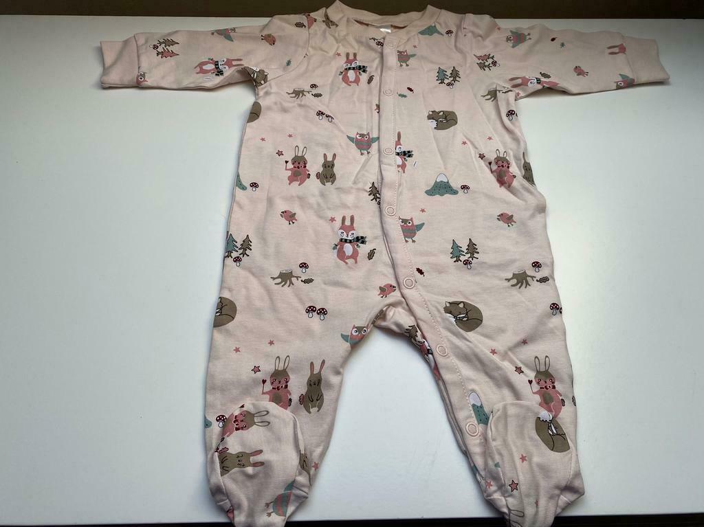 Nieuwe pyjama maat 56 (valt ruim!), Kinderen en Baby's, Babykleding | Maat 56, Nacht- of Onderkleding, Meisje, H&M, Nieuw