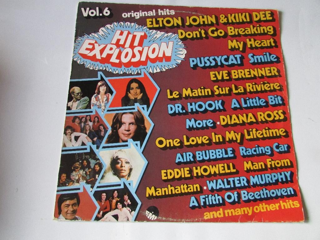 HIT EXPLOSION ; ELTON JOHN - PUSSYCAT - DIANA ROSS, LP, Enlèvement ou Envoi, 12 pouces