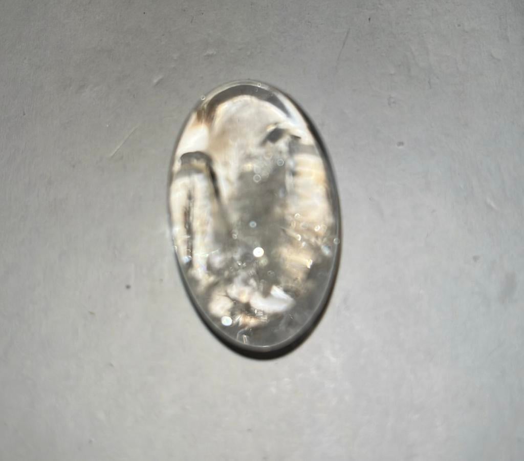 Heldere kwarts - 17gram - 35mm x 21mm x 18mm, Ophalen of Verzenden, Mineraal