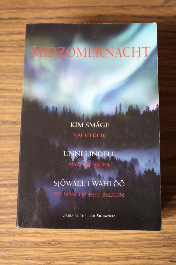 3 thrillers in 1 boek Midzomernacht, Ophalen of Verzenden, Gelezen, Nederland