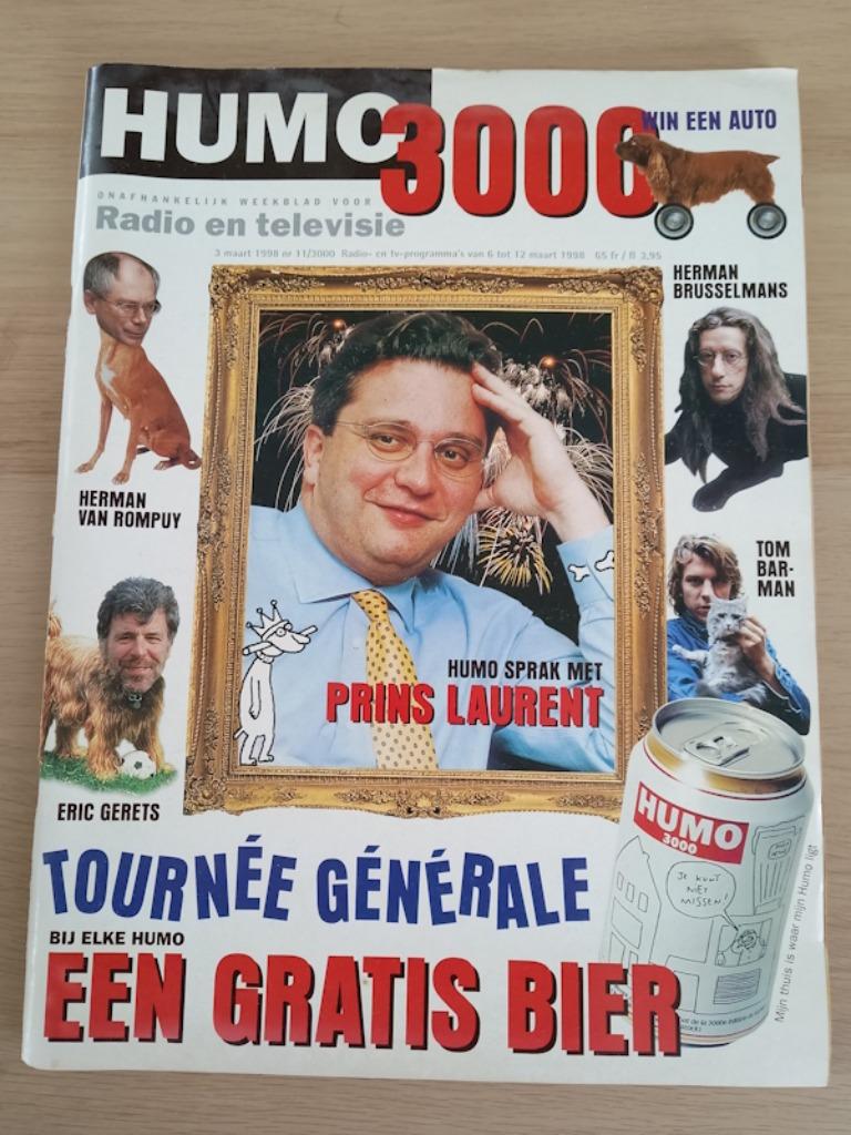Tijdschrift "Humo 3000", Verzamelen, Tijdschriften, Kranten en Knipsels, Tijdschrift, 1980 tot heden, Ophalen of Verzenden