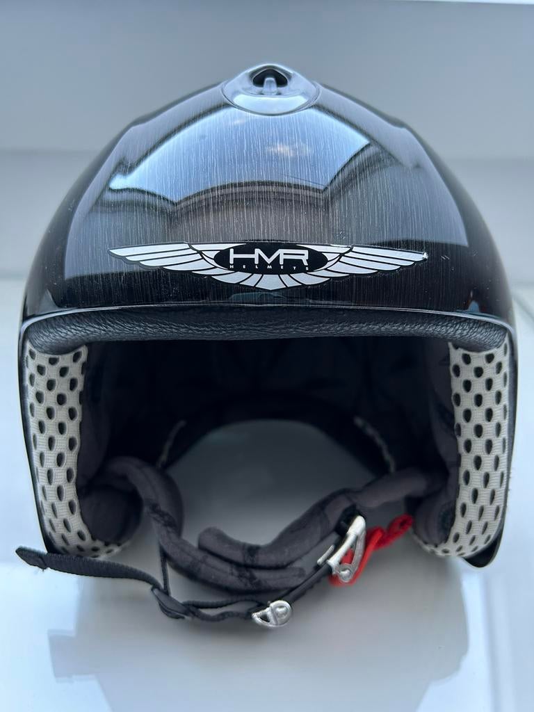 H2 zwarte skihelm merk HMR XXS 51cm, Sport en Fitness, Skiën en Langlaufen, Gebruikt, Overige typen, Overige merken