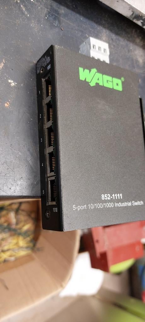 Wago switch 852-1111, Enlèvement ou Envoi, Comme neuf