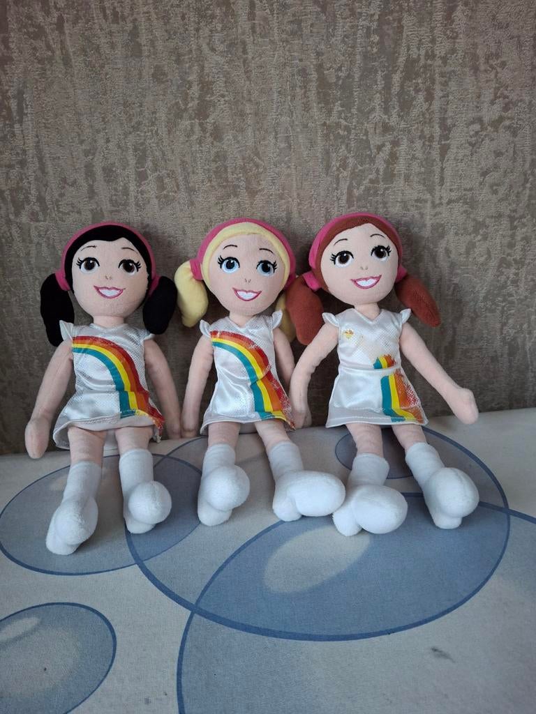 Set K3 pluche poppen, Ophalen