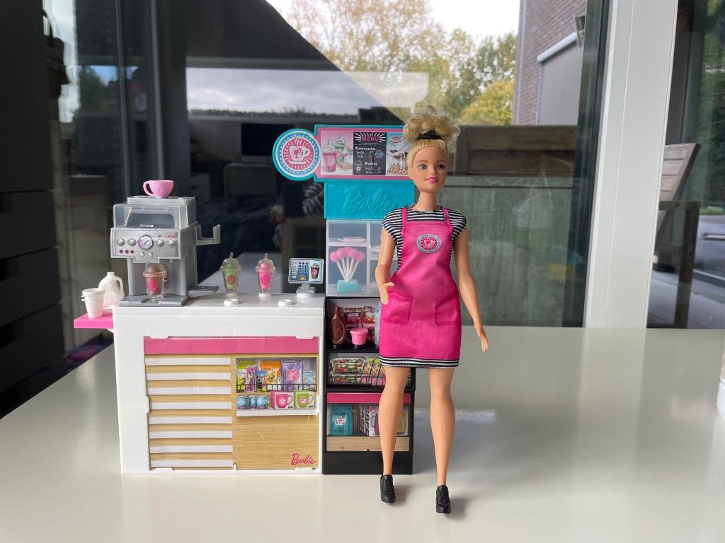 Coffee shop - cafétaria Barbie, Enlèvement ou Envoi, Utilisé, Barbie