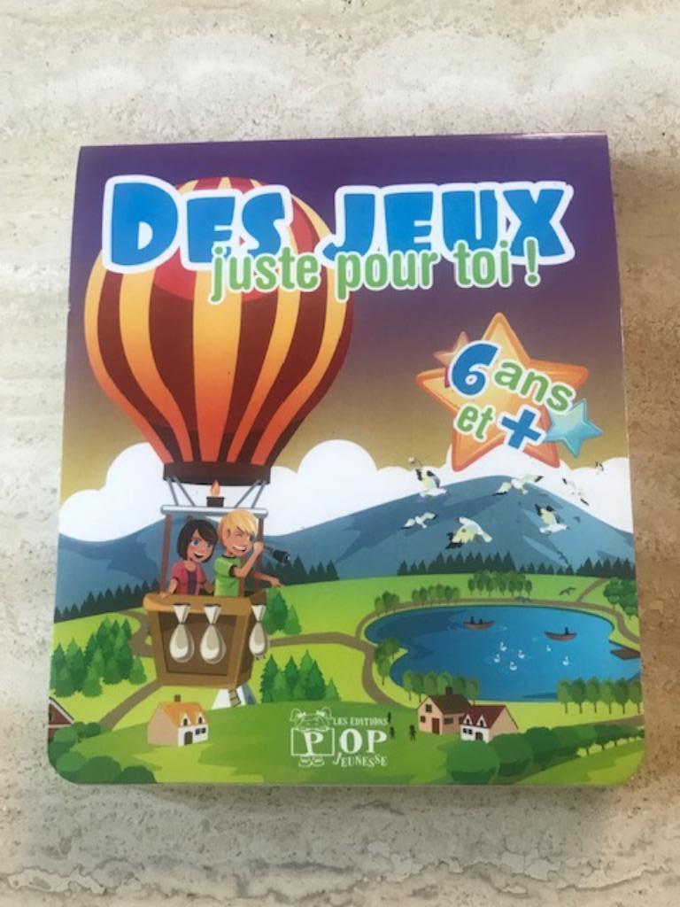 Nouveau "DES JEUX Juste pour Toi" - 6-6+ ans (zn5588), Enlèvement ou Envoi, Neuf, Non-fiction