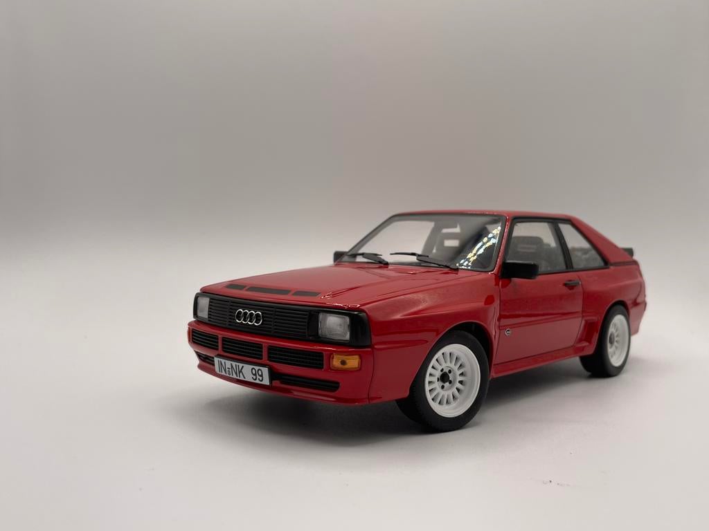 Audi Sport Quattro norev 1/18, Ophalen of Verzenden, Zo goed als nieuw