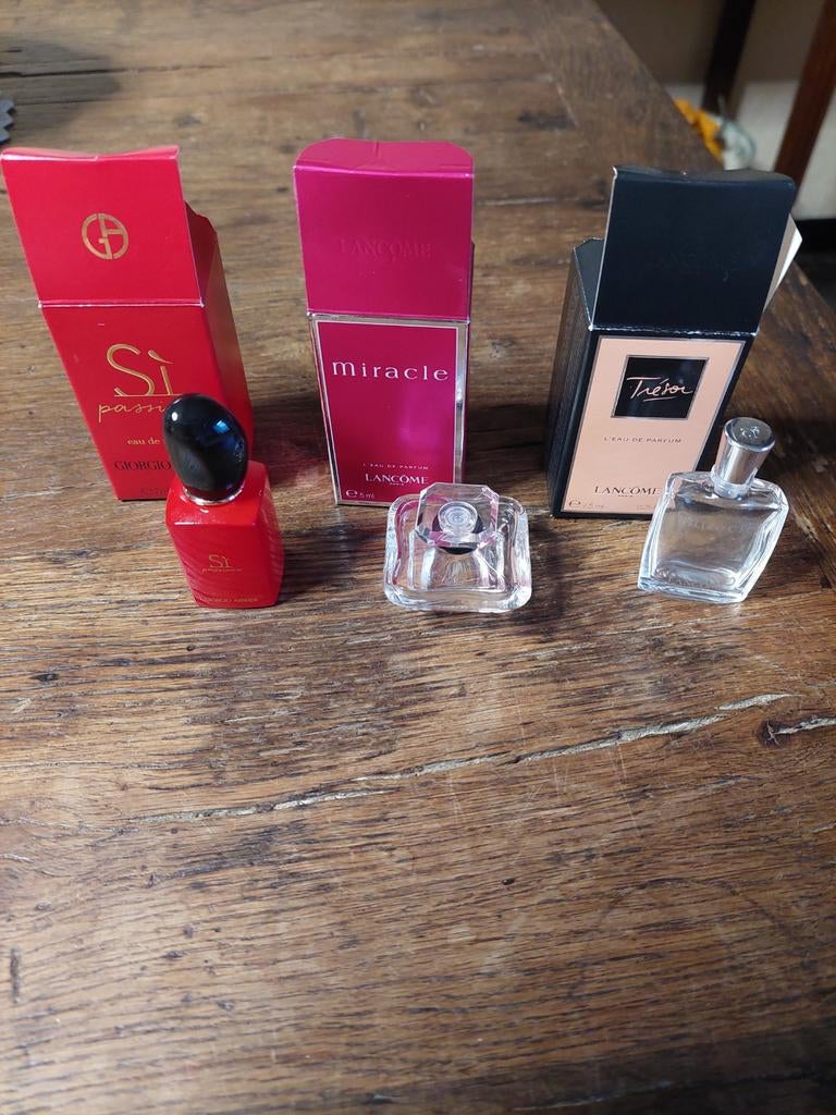 Parfums lot de mignonnettes vides, Envoi