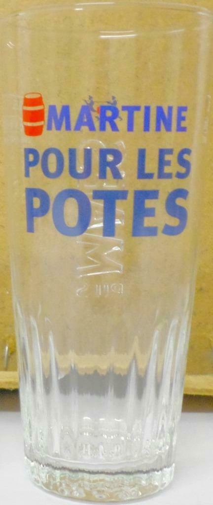 Verres Maes Personnalisés Martine, Collections, Enlèvement ou Envoi, Neuf, Verre ou Verres, Autres marques