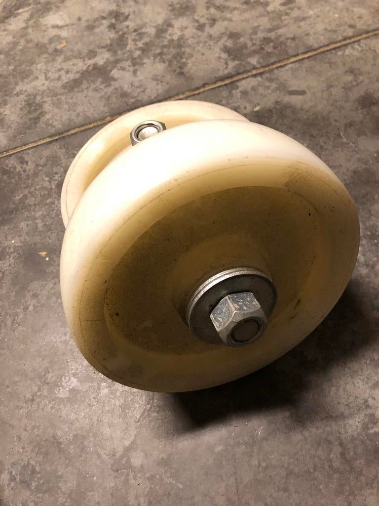 Twee wieltjes om onder achterkant motorhome te plaatsen,, Ophalen of Verzenden, Nieuw